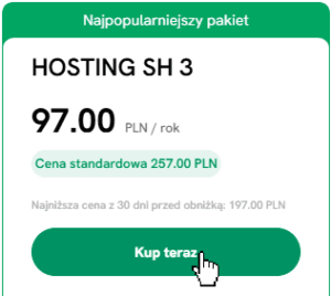 seohost hosting sh3 kup teraz